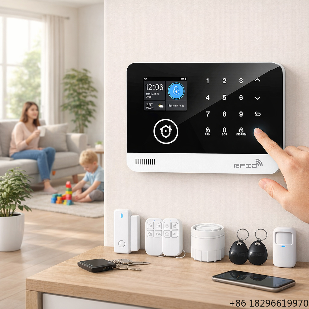 Home Security Battery Replacement - WiFi GSM Smart Home Alarm Security