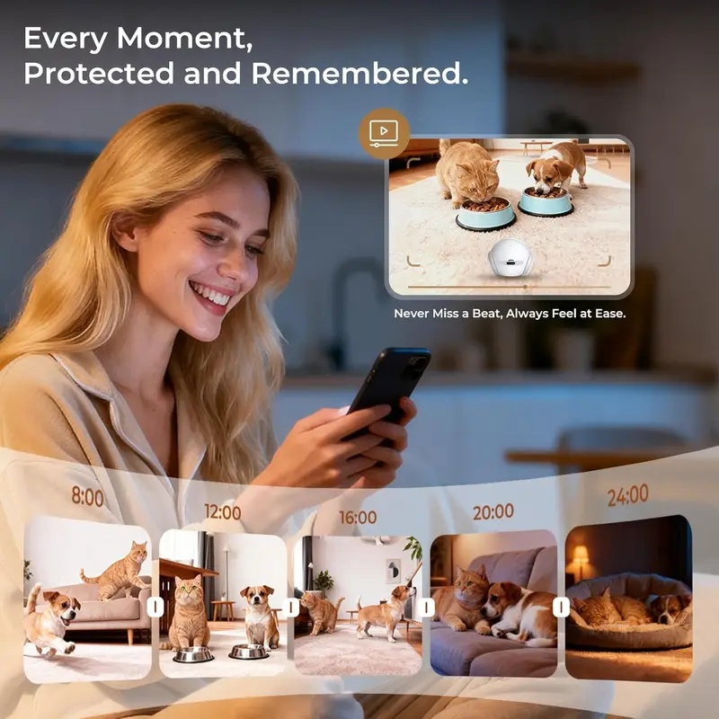 Movable Indoor Pet Robot Camer - Home Security Robots recension och pris