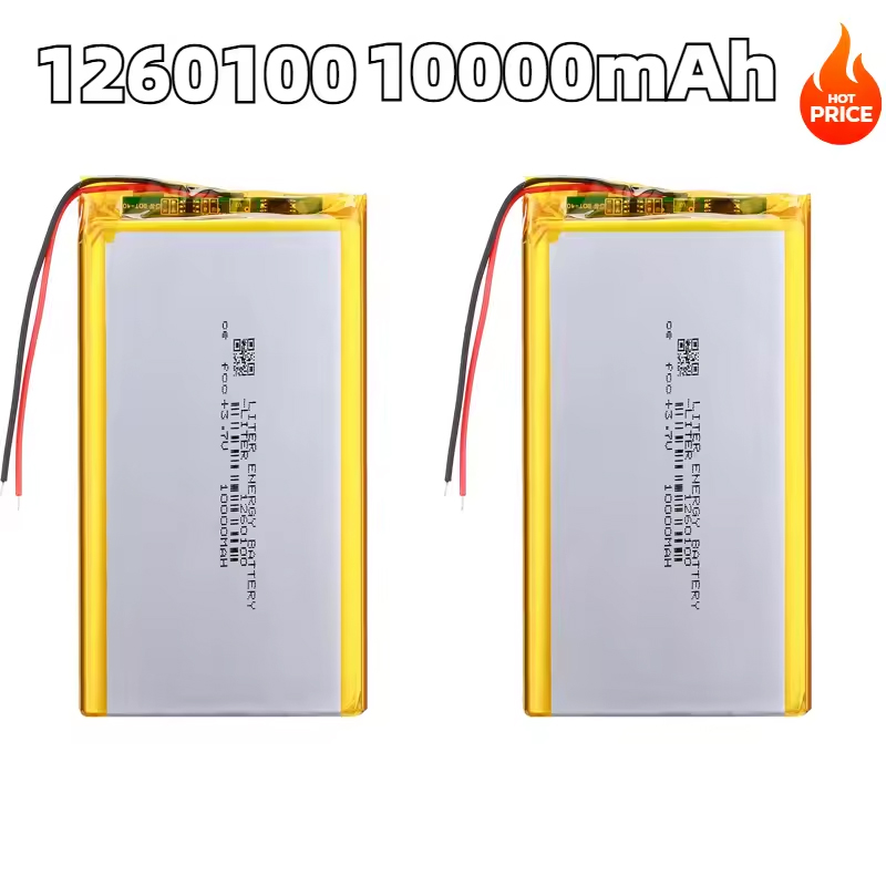 260100 3.7V 10000mAh Li-Polyme - Home Security Robots recension och pris