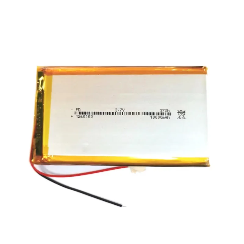 260100 3.7V 10000mAh Li-Polyme - Home Security Robots recension och pris