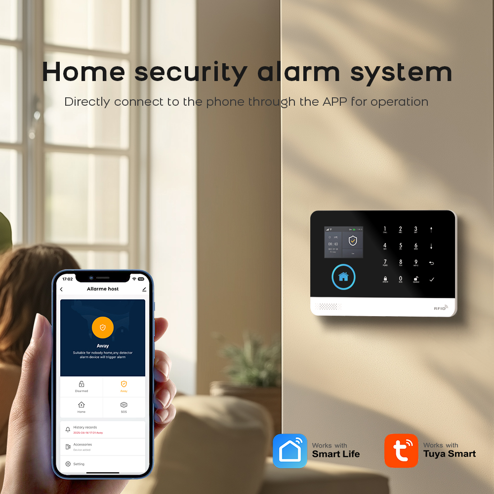 4G GSM Wifi Wireless Home Alar - Home Security Front Door Camera recension och pris