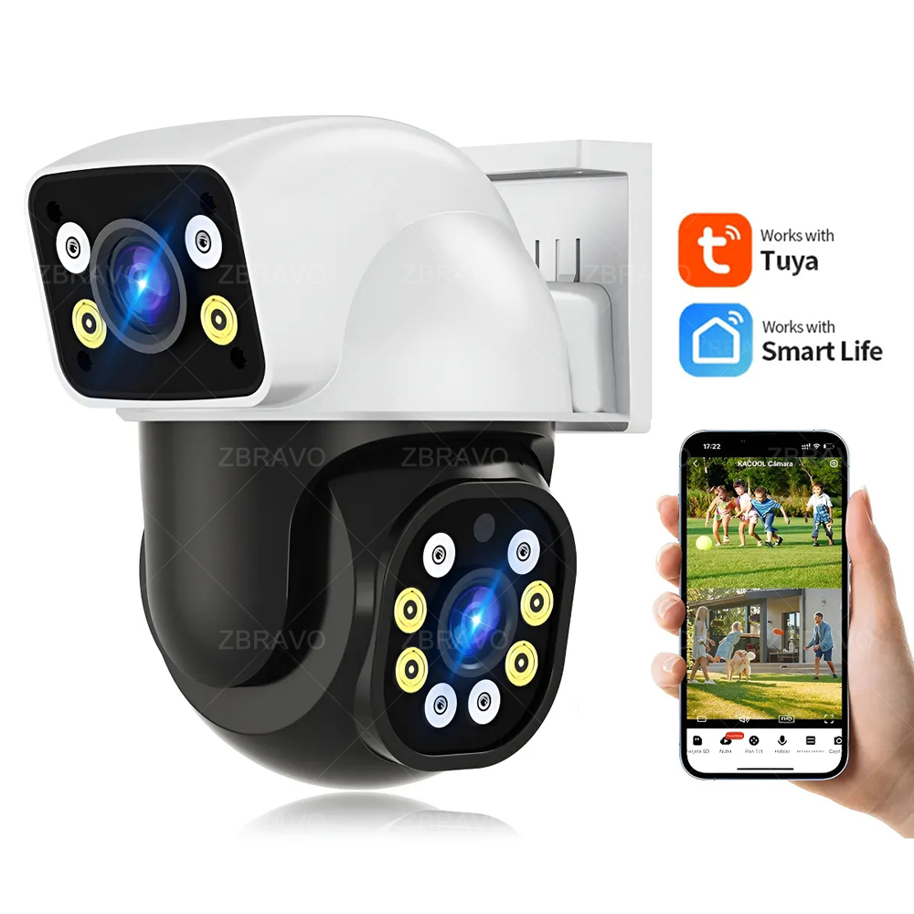 Smartlife 8MP WiFi Tuya Outdoo - Home Security Items recension och pris