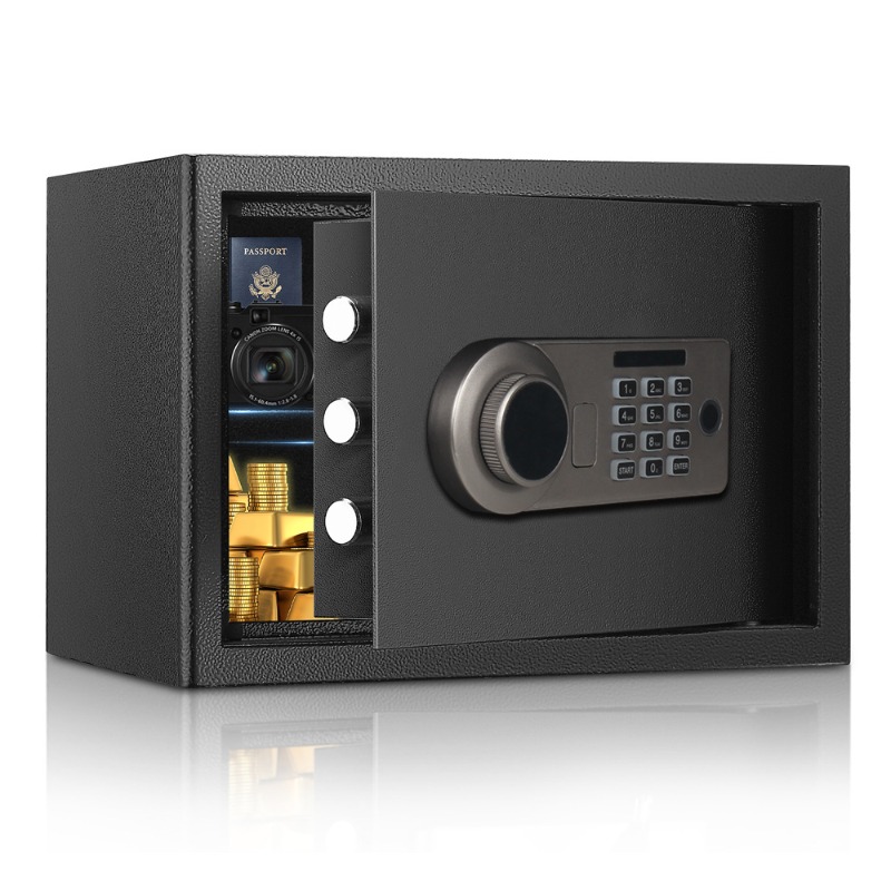 Electronic Password Safe 25cm  - Home Security Box recension och pris