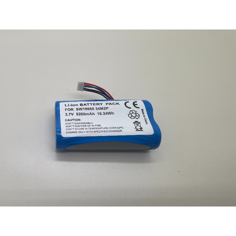 High Capacity 5200mAh 3.7V Li- - Home Security Battery Replacement recension och pris