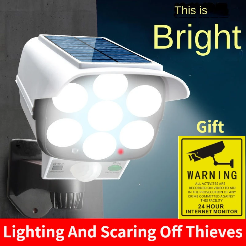 Outdoor Solar Light Motion Sen - Home Security Items recension och pris