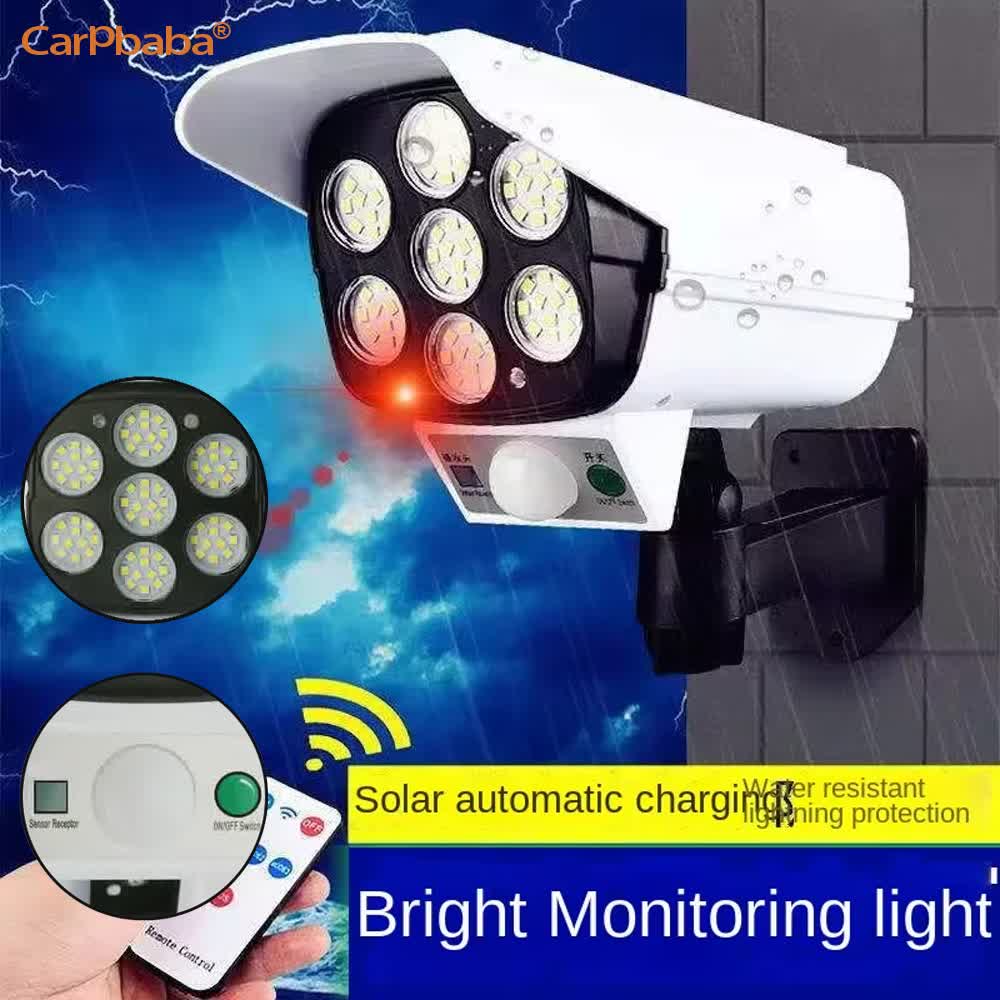 Outdoor Solar Light Motion Sen - Home Security Flood Lights recension och pris